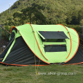 Portable outdoor tent camping rainproof boat tent 3 to 4 people automatic fishing pop-up privacy tent